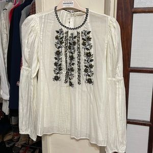 Ulla Johnson Vida Blouse Size 6